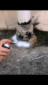 Yasen สเปรย์กันซึม สเปรย์อุดรอยรั่ว 700ml หยุดการรั่วอย่างรวดเร็ว อุณหภูมิสูงไม่ละลาย สเปรย์อุดรั่ว