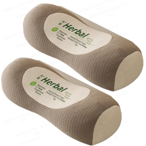 Ergonomic Buckwheat Neck Pillow Herbal Buckwheat Pillow Pain Relief Adjustable Height 3D Support Natural Hull Filling Breathabl