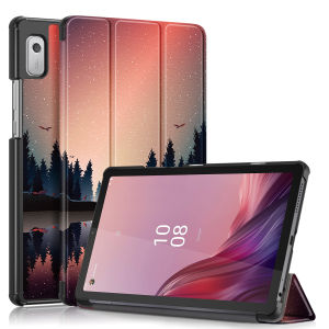 Tablet Case for Lenovo Tab M9 9inch TB-310FU Protective Cover Smart Wake up function(PU Leather Materialultra SlimShockproof)