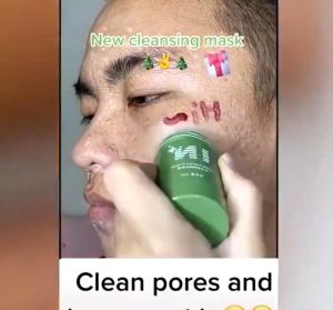 Masker Komedo Ampuh Wajah dan Pori Green Mask Stick Ori Tea Clay Grenn Masker Muka Glowing Dan Putih Stik Wajah Jerawat Mencerahkan Untuk Pria