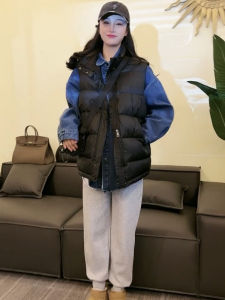 Trendy Loose Casual Womens Winter Quilted Gilet