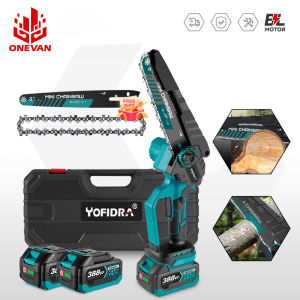 Makita 18V เลื่อยไฟฟ้า เครื่องมือทำสวนพลังงานไฟฟ้า 8 นิ้ว แปรงถ่าน ไฟฟ้า