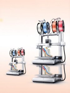 STEM Friendly Multi-color 3D Printer 4 Colors