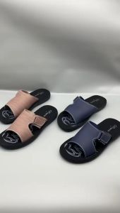 ✨Ready Stock✨ Kasut Kiri Kanan Sandal Suede Block FlatSandal