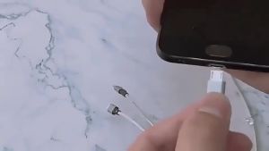 【READY STOCK】3 in 1 USB Cable Fast Charging Lighting Cable For iPhone Samsung Type C Mobile Phone Charge Cable