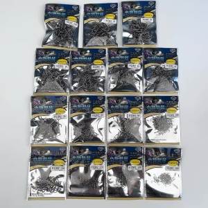 PROBEROS 100-Pack Móc Câu Cá Có Tay Cầm Dài Hai Ngạnh Phía Sau Chống Gỉ Thép Carbon Cao Cấp Dùng Cho Câu Cá Biển