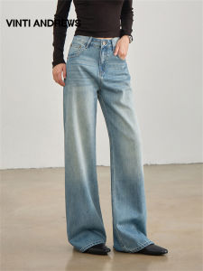 Slimming Texture Loose Jeans Female Spring Summer