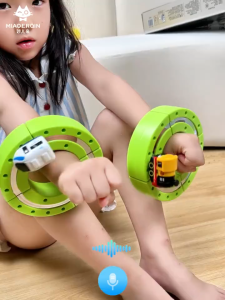 Magical Rail Car 3D Multi functional Building Block Toy Anti gravity Car Childrens DIY Toy Boy Gift