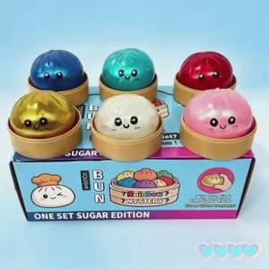 Rainbow Mystery Squishy Dumplings Hunt Squishy Dumpling Mystery Box (Pack of 2) Relief Stress Gift Set
