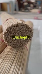 Ruji 23mm panjang 60cm isi 150 batang lidi jeruji sangkar burung NON FIBER