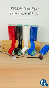 STAR Colour Tape | Color Tape | OPP Tape | Clear Tape | Packing Tape | Adhesive Tape | Packaging Tape | Strong Tape