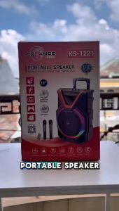 Advance Speaker Meeting KS-1221 MIC 2 Bluetooth 12 Inch
