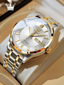 OLEVS | Automatic Mechanical Night Light Water-Resistant Mens Watch