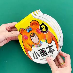 【Art Living】【2-3-4-5 Years Old】120p Kids Coloring Book Simple Drawing Books Concentration Training Crayon Colored Pencil Water Color Pen Painting Books 涂鸦小画本2-6岁幼儿园宝宝绘画填色书专注力培养