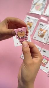 Bookmark nam châm hoạt hình cute mẫu vuông kẹp đánh dấu trang dễ thương dụng cụ đánh dấu trang sách