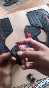 Karpet Yamaha NMAX 2023 Include Baut Klip Premium bordes alas pijakan kaki motor