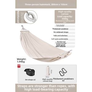Anti-Tip Hammock for Indoor Outdoor Use