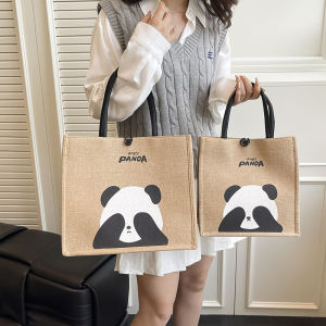 กระเป๋าสะพายข้างผ้าลายการ์ตูนแบบพกพา กระเป๋าเดินทางแฟชั่นสำหรับผู้หญิง กระเป๋าสะพายข้างแบบสะพายข้างแบบอเนกประสงค์สำหรับเดินทาง