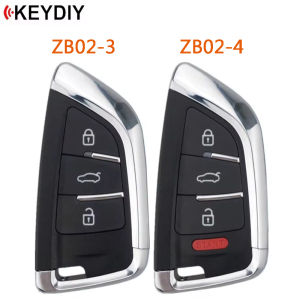 1 Piece KEYDIY ZB02-3 ZB02-4 Universal Smart Remote Key KD for KD-MAX KD-X2 Fit More Than 2000 Models