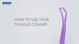 Curaprox Tongue Scraper Single and Double-Bladed CTC 202 Tongue Cleaner