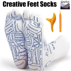 Massage Relieve Tired Feet Socks Acupressure Foot Massager Reflexology Socks Foot Point Tool Physiotherapy Sock Foot Care Tools
