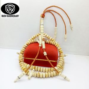 Tasbih tijani white marjan kombinasi tulang kerbau