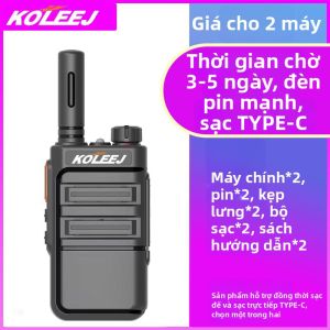 KOLEEJ | Bộ Đàm Mini Phạm Vi Dài 5000km