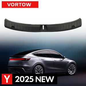 VORTOW For Tesla Model Y Juniper 2026 2025 Trunk Sill Plate Protector TPE Protector Tesla Threshold Bumper Pad Prevent Scratch