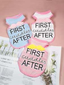 Angel Pet Special Offer Thin Vest Dog Clothes Spring Summer Teddy Small Dog Bichon Cat Clothes Casual Style Pet Supplies