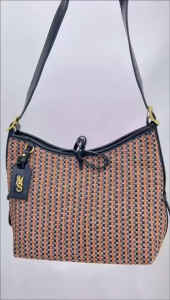 Fashion 9216-1 MS Woven Shoulder Bag