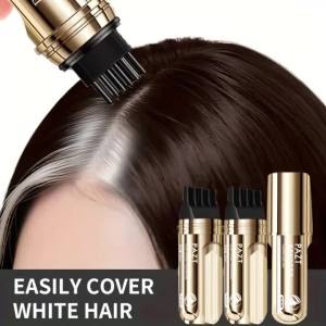 Bút Nhuộm Tóc Đen Phủ Bạc Tức Thì Chỉ Với Một Lần Chải Chống Nước Nhuộm Tạm Thời Lược Nhuộm Tóc Tự Làm Que Che Khuyết Điểm Tóc