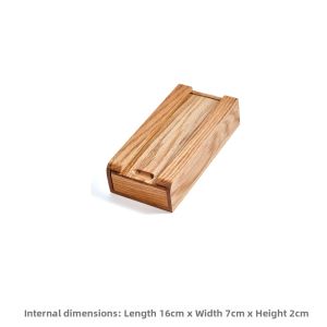 under Desk Wooden Storage Box Slide out Office Desk Black Walnut Wood Hidden Drawer Pen Case Eyeglass Case Luxury Elements