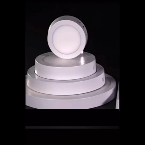 Surface Mounted LED Ceiling Light (6W/12W/18W/24W) -White Light High Brightness Energy-Saving 220V Metal Panel Light