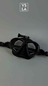 Camera Mount Dive Mask GoPro Low Volume Tempered Glass Freedive Mask with Evabox