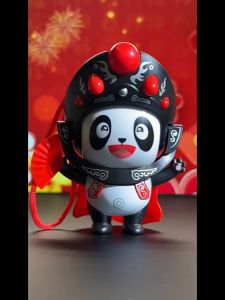 EOSM ตุ๊กตาเปลี่ยนหน้า  ตุ๊กตาเปลี่ยนหน้าแพนด้าสามารถเปลี่ยนเป็น 5 หน้าใน 1 วินาที ของเล่นพลาสติกตกแต่งตุ๊กตาเปลี่ยนหน้า ตุ๊กตาเปลี่ยนหน้ามินิแพนด้า ของขวัญวันเกิด