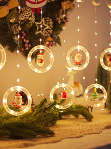 Đèn Trang Trí Cây Thông Noel LED Đồ Trang Trí Giáng Sinh Đồ Trang Trí Cửa Đồ Trang Trí Sáng Tạo Đồ Trang Trí Lễ Hội