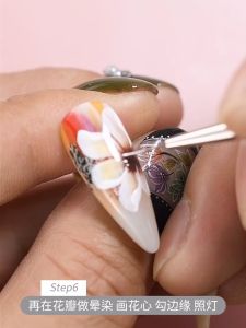 LaMart Store สไตล์ญี่ปุ่นเล็บประติมากรรมเจลเล็บภาพวาดกาวเล็บวาด UV จิตรกรรมเจลเสื้อด้านบนกึ่งถาวรเล็บออกแบบ Nail Painting Glue DIY Nail Art Gel