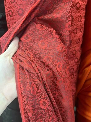 Vải lụa Gấm hoạ tiết may áo dài đồ bà ba pijamavv..