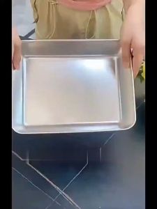 ONE-C1184 Food Box Stainless Steel Multifungsi Tempat Wadah Makanan dengan Tutup Plastik Kotak Sayur