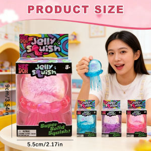 NeeDoh Jellyfish & Bunny Squishy Toy Stress Relief Squeeze Fidget Sensory Toy