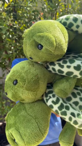 ตุ๊กตาเต่า ผ้าขนนุ่ม ขนาด 45cm เต่าตัวนุ่ม น่ากอด ใยสังเคราะห์ล้วน | สินค้าพร้อมส่ง