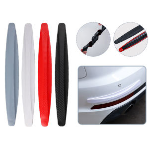 2/4 Pcs Anti Collision Car Bumper Protector Strip Car Door Protector Sticker Door Edge Guards Trim Molding Protection Strip Anti Scratch Car Crash Bar