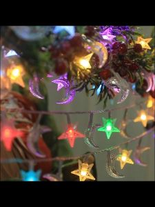 Lampu Tumblr /Lampu Hias Natal Anggur 3.5 Meter / Lampu Tumblr Bola Bintang Warna Rainbow / Lampu Hias Anggur Warna Warni/Light Lampu Natal Lampu LED Hias Lampu Tumbler Dekorasi Rumah/Lampu Tumblr Natal Warna Warni/Bintang/Twinkle Dekor Ruangan