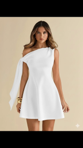 Formal dress neoprene fabric one sided with lace
