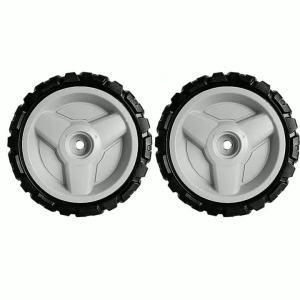 580365301 Front Drive Wheels for HU675AWD HU700AWD HU7 Lawn Mower Models Engineered for Durability and Smooth Lawn Operation