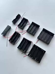 21700 Nylon Fireproof Battery Box 21700 THM Battery Holder PCB Pin 21700 Battery Box SMD Battery Case 1/2/3/4 Slot DIY