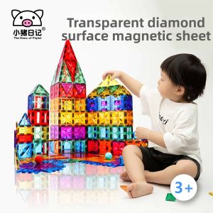XIAOZHURIJI | Educational Magnetic Tiles Window Prism Design