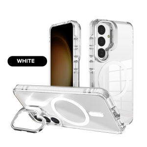 MOSS Mag Core Armor Magnetic Phone Case for Samsung S25 S24 S23 Ultra Plus with Camera Stand Holder