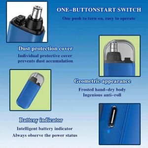 Rechargeable German Quality Waterproof Nose Hair Trimmer