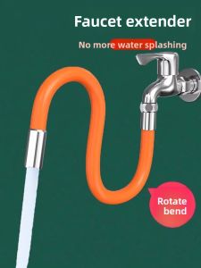 JIFANPAUL | Water Tap Extension Hose Flexible Connector Splash-Proof Extension Tube
